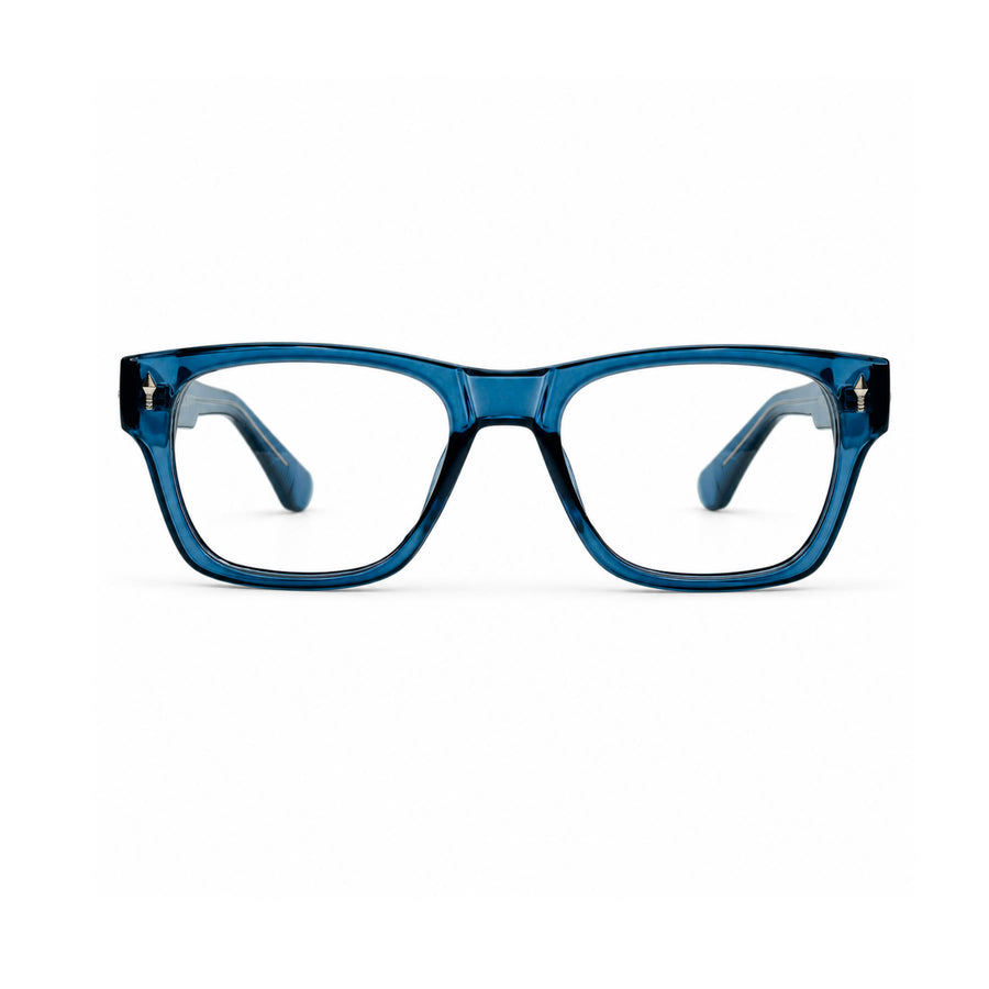 VM001 VERLIN Rectangle Optical Frame in Blue — front view