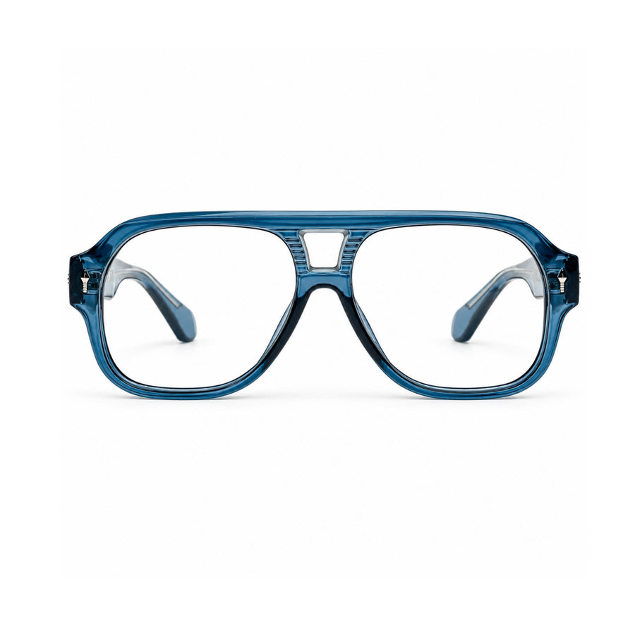 VM008 VERLIN Navigator Optical Frame in Blue — front view